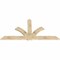 Ekena Millwork Redmond Rough Sawn Timber Gable Bracket, Douglas Fir, 84"W x 42"H x 2"D x 6"F, 12/12 Pitch GBW084X42X0206RED00RDF - alternate 4